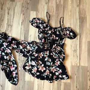 Floral Walk Through Romper